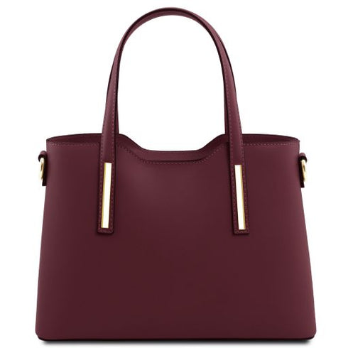 Olimpia - Leather tote - Small size